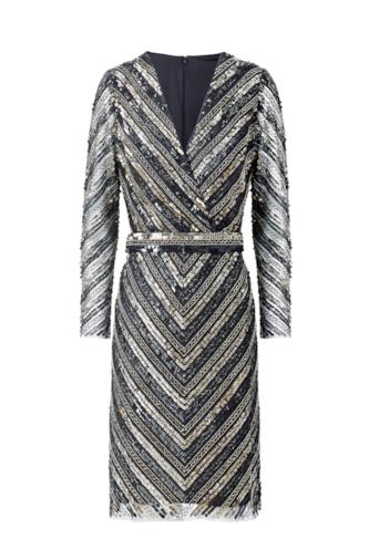 Vestito tulle ricamato