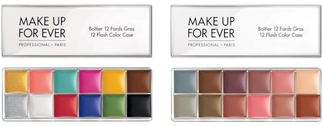 Flash Color Case di Make Up For Ever Palette ombretti in crema MUFE