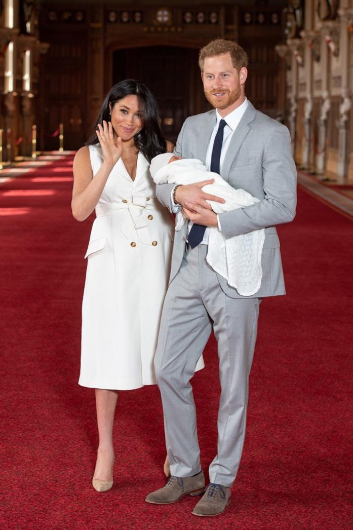 Harry e Meghan Harry e Meghan per la prima volta col Royal Baby