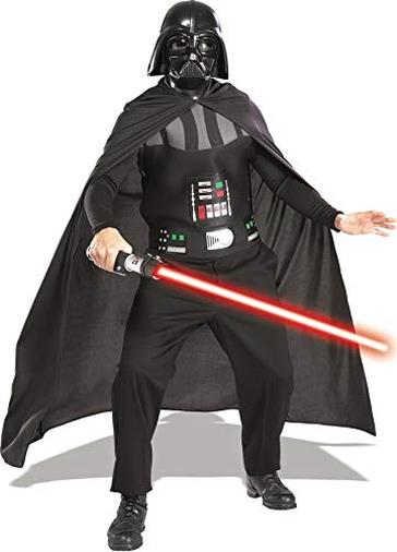 Star Wars - Costume da Dark Vader (Dart Fener) con Spada Laser