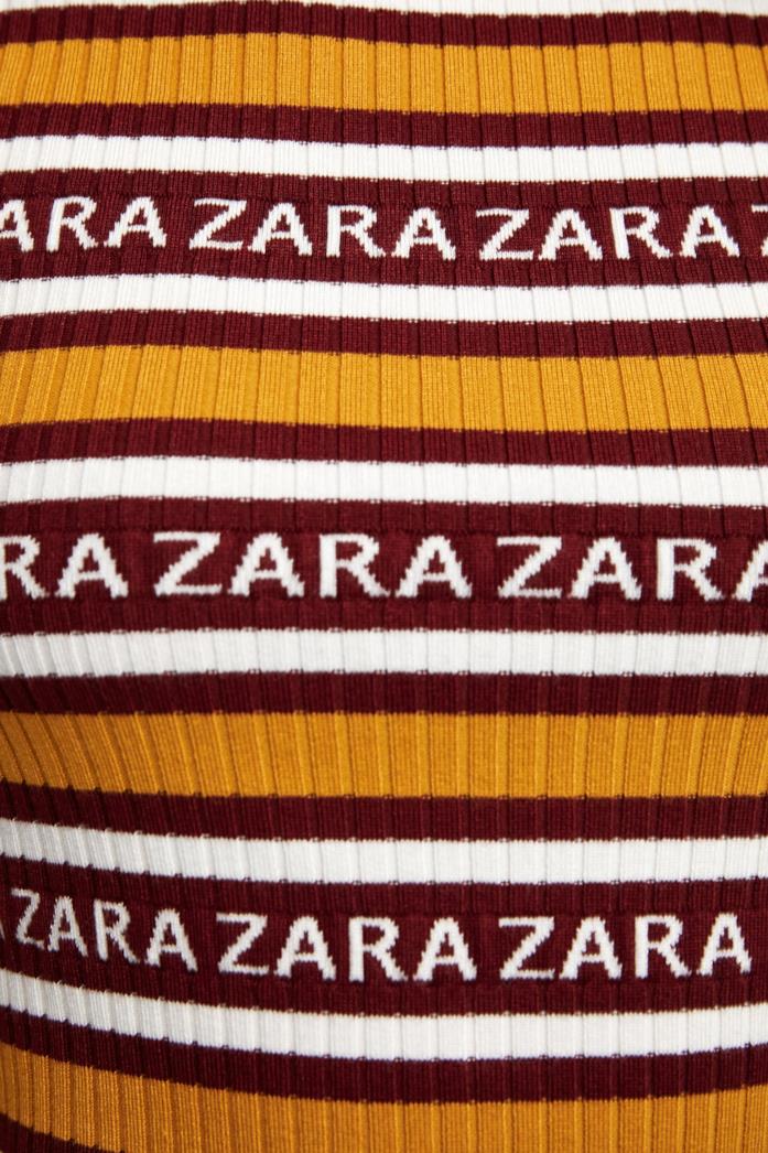 Dettaglio Pullover a righe di Zara Dettaglio Pullover a righe di Zara