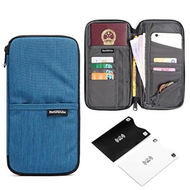 Portapassaporto da viaggio impermeabile