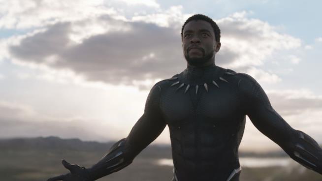Black Panther fa impazzire tutti dopo la première Una scena di Black Panther