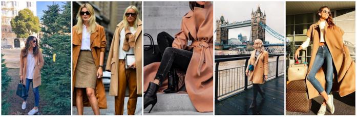 Cappotto cammello Abbinamenti cappotto cammello
