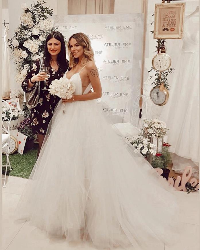 Paola Nina Gennaro Paola Nina Gennaro in abito da sposa Atelier Emè