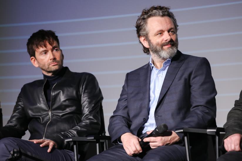 Teaser poster della serie Good Omens La miniserie Good Omens