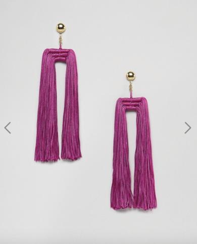 Orecchini con le nappe