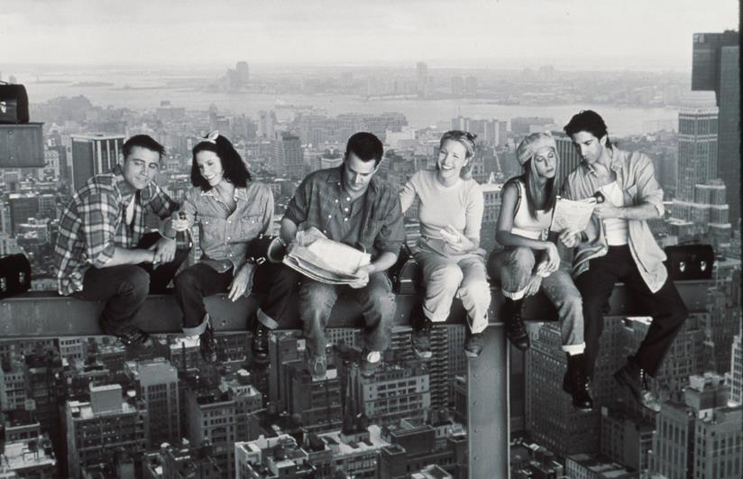Il cast di Friends Una foto promozionale della serie Friends