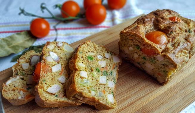 Plumcake alle verdure e carne Torta salata