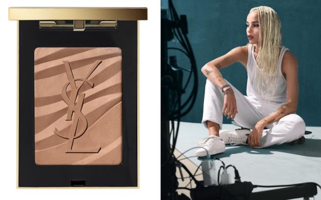 Les Sahariennes Bronzing Stones Golden Bliss Collezione estiva 2018 YSL Golden Bliss, il colore del bronzer in edizione limita summer collection 2018 Yves Saint Laurent
