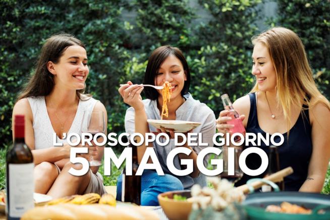 L’oroscopo di Domenica 5 Maggio L’oroscopo del giorno di Domenica 5 Maggio