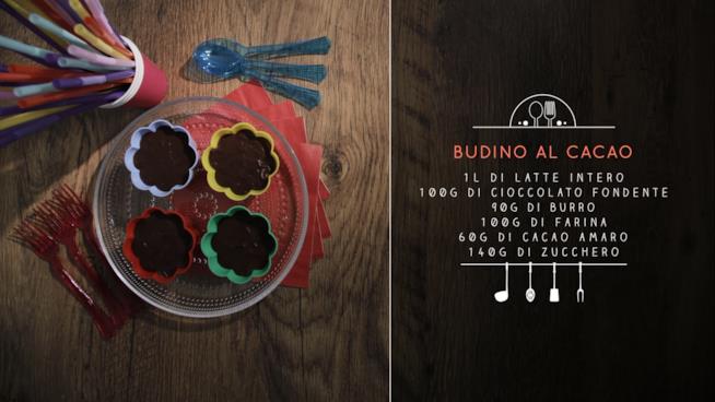 Budino al cacao amaro Budino al cacao