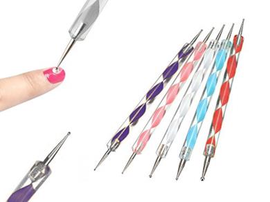 Set 5 dotting tool per nail art