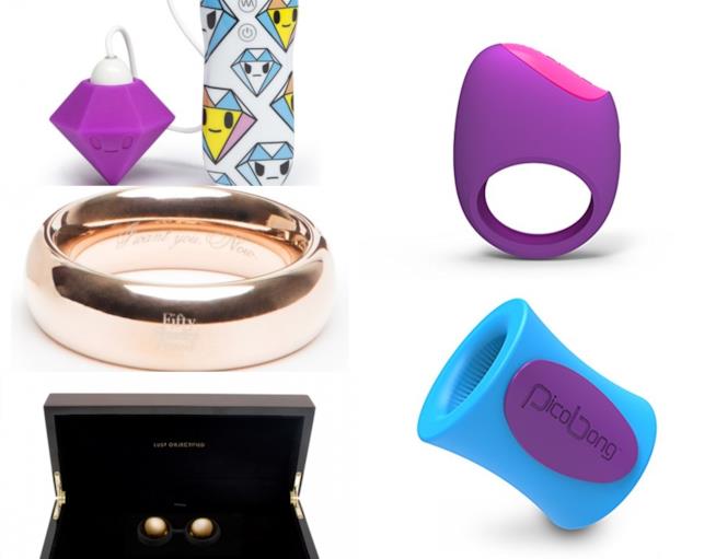 Sex toys simili a gioielli gadget erotici a forma di fede nuziale, gemelli, bracciali