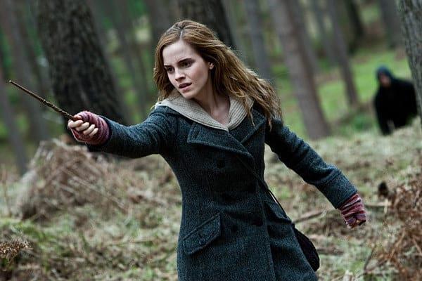 Emma Watson in Harry Potter e i Doni della Morte Emma Watson è Hermione Granger nella saga cinematografica di Harry Potter