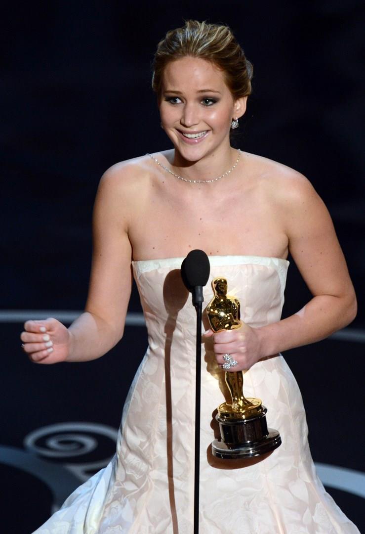 Jennifer Lawrence è stata con Harvey Weinstein? La sua reazione Jennifer Lawrence agli Oscar 2013