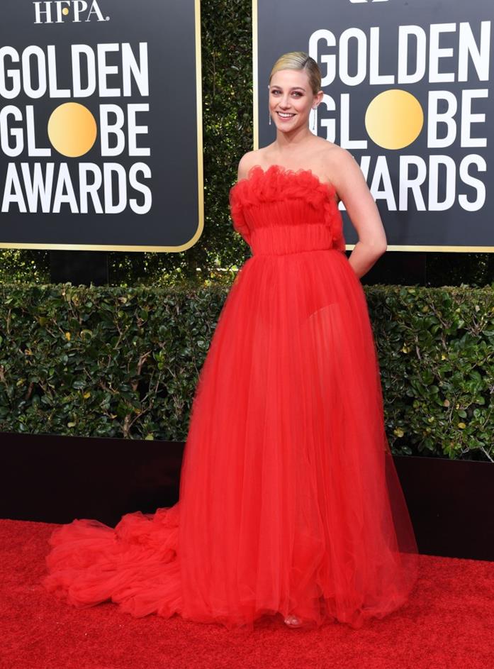 Lili Reinhart Lili Reinhart ai Golden Globes 2019