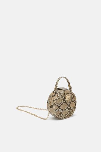 Borsa a tracolla rotonda