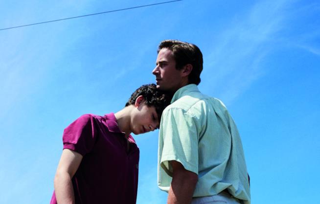 La locandina di Call Me By Your Name La locandina di Chiamami col tuo nome