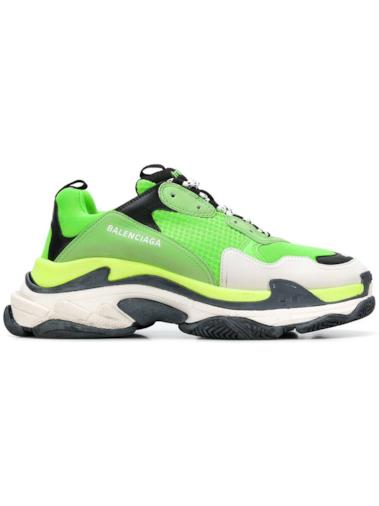 Sneakers Triple S verde lime
