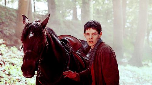 Merlin, serie sul mago Merlino Merlino in una scena della serie