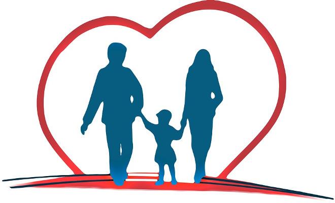 Viaggiare sicuri: l'Assicurazione di viaggio Famiglia dentro ad un cuore
