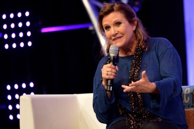 Carrie Fisher e Harrison Ford erano davvero ubriachi in una scena della prima trilogia di Star Wars Carrie Fisher