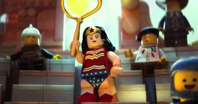 Wonder Woman Wonder Woman in The Lego Movie pronta a combattere