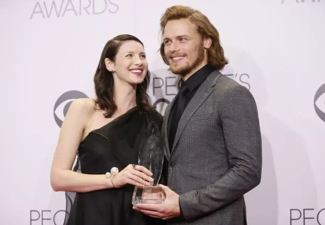 Sam Heughan e Caitriona Balfe: una coppia di campioni!