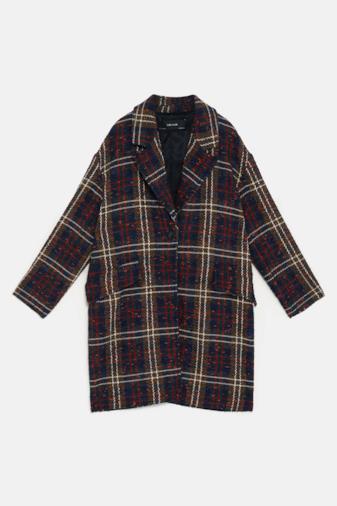 Cappotto a quadri
