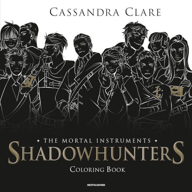 Shadowhunters The Mortal Instruments Coloring Book Copertina di Shadowhunters The Mortal Instruments Coloring Book