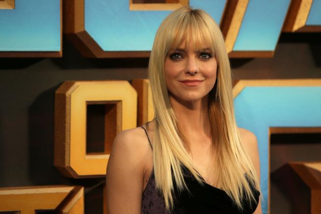 Anna Faris alla prima de I Guardiani della Galassia 2 Anna Faris sul carpet londinese de I Guardiani della Galassia 2