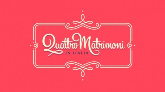 Le stagioni 2-3-4 di Quattro Matrimoni in Italia su Sky on Demand Il logo del programma Quattro Matrimoni in Italia