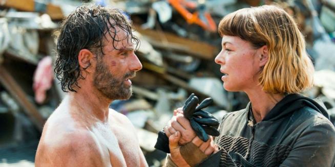 L'interprete di Jadis invita i fan a non mollare The Walking Dead dopo l'addio di Rick Rick e Jadis in una scena di The Walking Dead