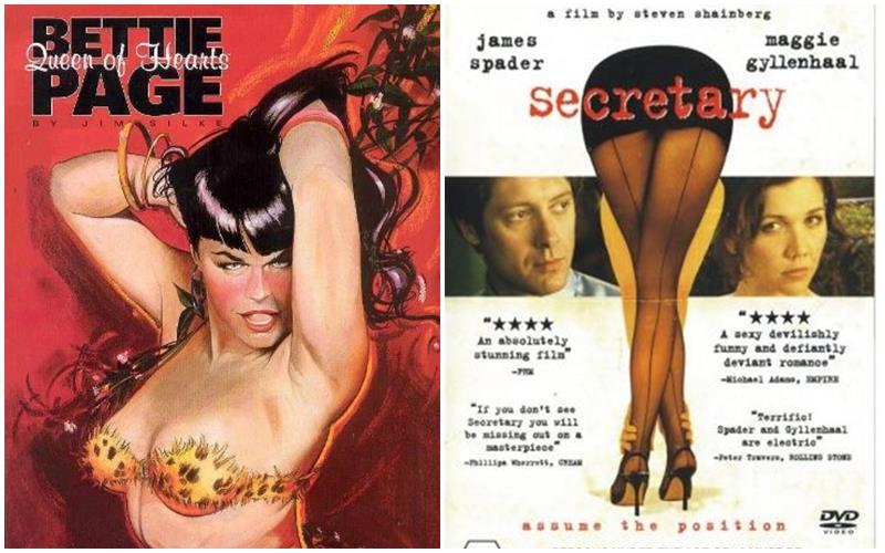 Cultura fetish: La Pin up Bettie Page e il film Secretary la storia di Bettie Page e il film Secretary un amore BDSM