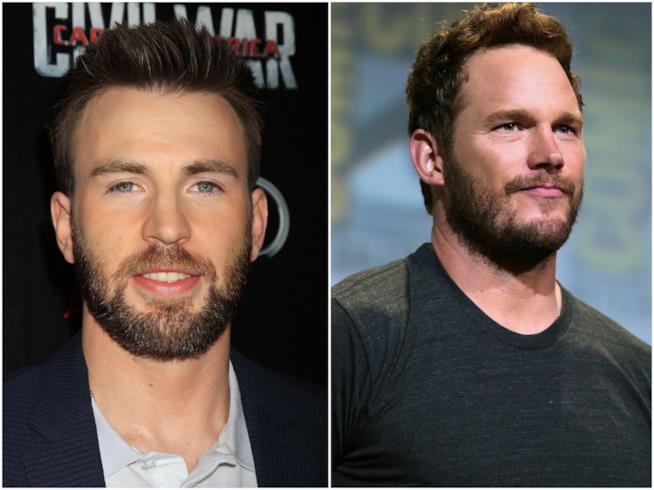 Chris Pratt e Chris Evans si scambiano post divertenti su Twitter Chris Pratt e Chris Evans