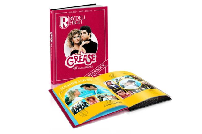 Grease: per i 40 anni, ritrovata la scena finale del bacio Il nuovo cofanetto per i 40 anni di Grease