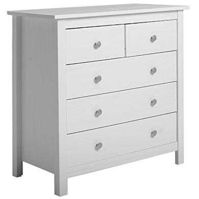 Cassetiera di colore bianco