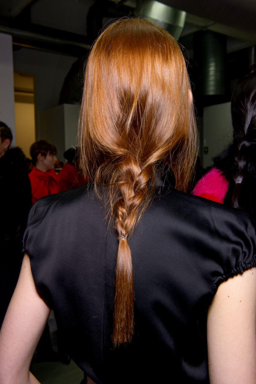 Treccia morbida Capelli lunghi con treccia
