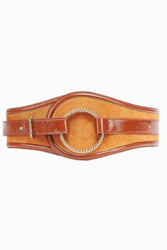 Cintura maxi con anello