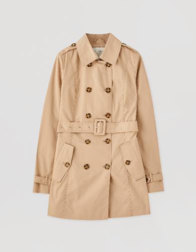 Trench color cammello