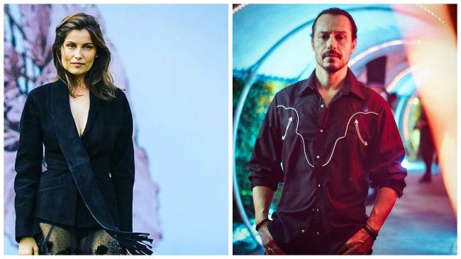 Laetitia Casta e Stefano Accorsi Gli attori Laetitia Casta e Stefano Accorsi su Instagram