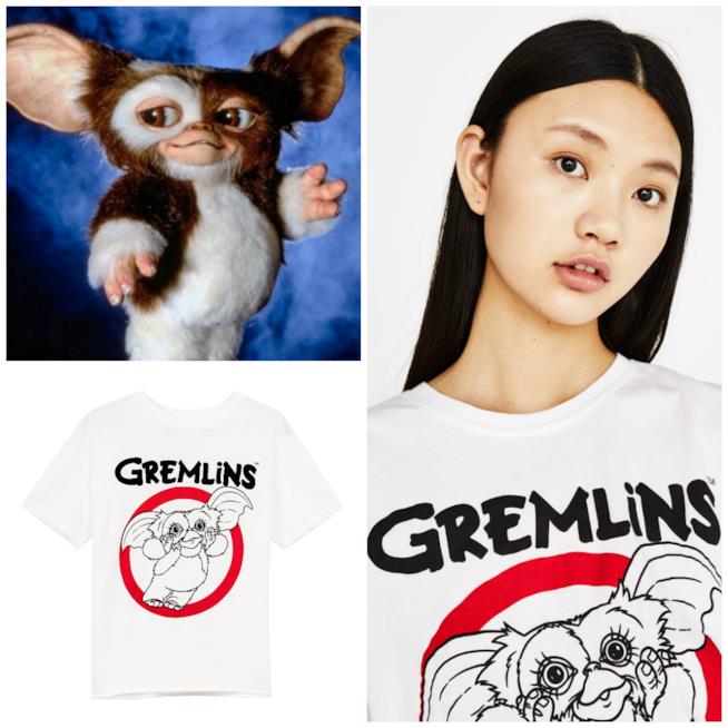 Gremlins t-shirt La t-shirt a tema Gremlins e una scena del film