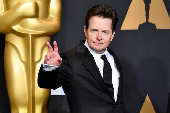 L'attore Michael J. Fox Michael J. Fox