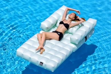 Poltrona gonfiabile Modul'Air / Lettino prendisole galleggiante