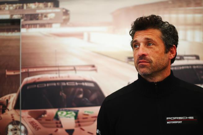 Patrick Dempsey torna in Italia Patrick Dempsey a un evento per Porsche