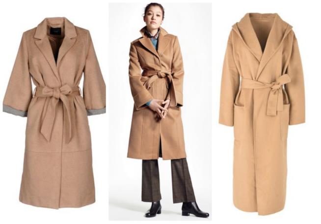 Cappotto Cammello con cintura Modelli di Cappotto cammello con cintura