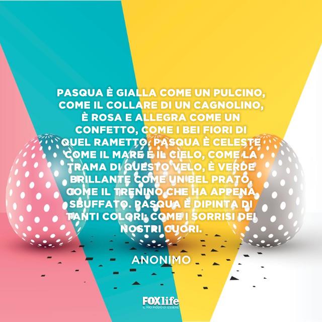 Poesia i colori della Pasqua Uova di Pasqua colorate