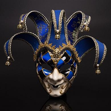 maschera del teatro di carnevale di Venezia