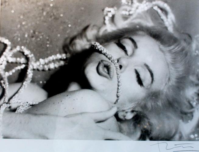 Gli ultimi nastri di Marilyn, in scena a Milano Marilyn Monroe in una foto d'epoca
